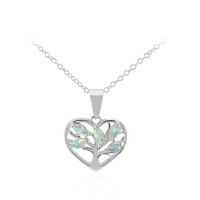 Collana in argento con Opale di Welo