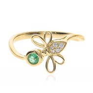 AAA-Sambia-Smaragd-Goldring (CIRARI)