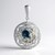 Ciondolo in argento con Azzurrite del K2