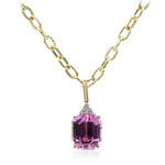 Collana in oro con Kunzite Patroke (CIRARI)