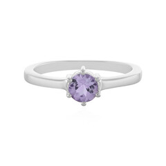 Anello in argento con Tanzanite (non riscaldata)