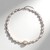 Collana in argento con Perla d'Acqua Dolce Bianca