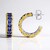 Orecchini in argento con Tanzanite (Gems en Vogue)