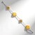 Bracciale in argento con Ambra Milky Baltica (dagen)