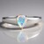 Anello in argento con Opale di Welo