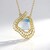 Collana in oro con Opale di Welo (Ornaments by de Melo)