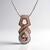 Collana in argento con Morganite (Dallas Prince Designs)