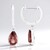 Orecchini in argento con Apatite Rossa