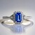 Anello in oro con Tanzanite AAA