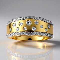 Anello in oro con Diamante SI1 (G)