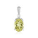 Limonen-Quarz-Silberanhänger