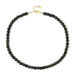 Pyrit-Silberhalskette