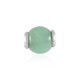 Ciondolo in argento con Angelite Verde (MONOSONO COLLECTION)