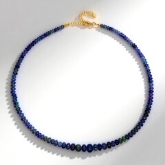 Collana in argento con Tanzanite (non riscaldata)