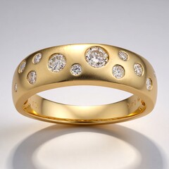 Anello in oro con Diamante I1 (H) (CIRARI)