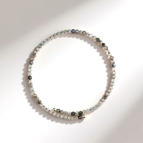 Bracciale in acciaio con Zircone (Riya)