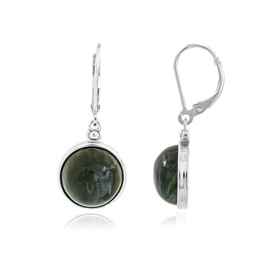 Orecchini in argento con Serafinite