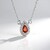 Collana in argento con Rubino Tanzania
