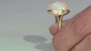 Anillo en oro con Ópalo Welo AAA (de Melo Gold)