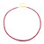 Madagascar Ruby Silver Necklace