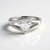 Anello in argento con Topazio Bianco