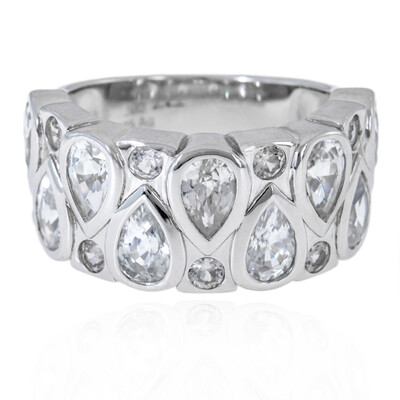 Bague en argent et Zircon (de Melo)