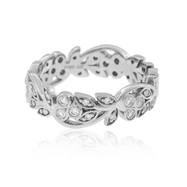 Bague en platine et Diamant Flawless (F) (LUCENT DIAMONDS)