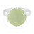 Anello in argento con Prehnite