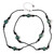 Collier en argent et Agate noire (Dallas Prince Designs)