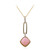 14K Pink Opal Gold Necklace (CIRARI)