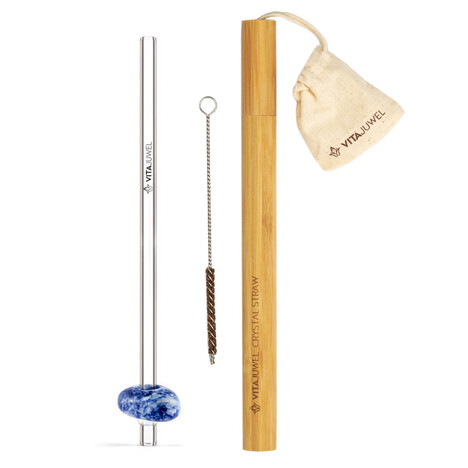 Glastrinkhalm Sodalith (VitaJuwel)