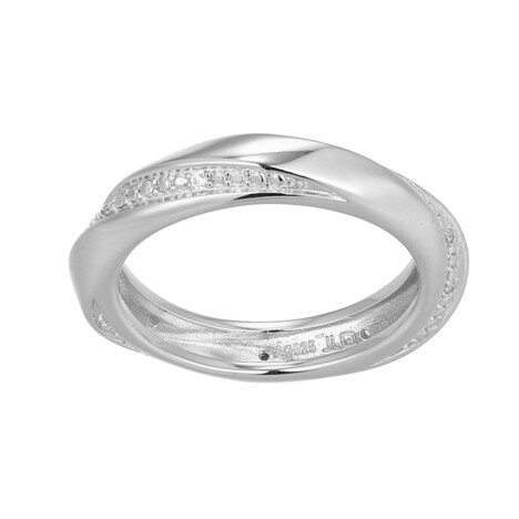 Zircon Silver Ring (Adela Silber)
