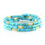 Bracciale in acciaio con Magnesite Blu (Riya)