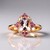 Anello in oro con Morganite AAA (CIRARI)