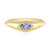 Anello in argento con Tanzanite