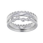 Anello in argento con Zircone