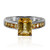 Bague en argent et Citrine