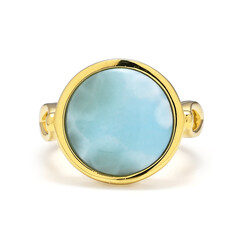 Larimar Silver Ring