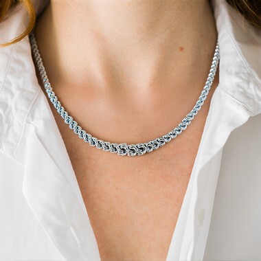 Collana in argento