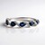 Anello in oro con Zaffiro Ceylon Blu
