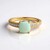 Anello in argento con Opale Paraiba