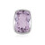 Ciondolo in argento con Ametista Rose de France (MONOSONO COLLECTION)