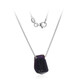 Collana in argento con Ametista Zambiana