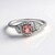 Anello in argento con Tormalina Rosa