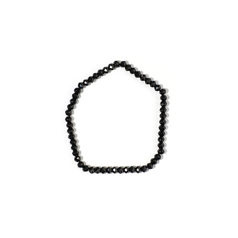 Armband met zwarte spinelstenen