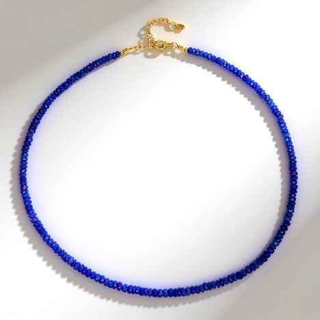 Collana in argento con Opale Lavanda dell'Etiopia
