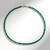 Collana in argento con Onice Verde