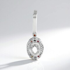 Ciondolo in argento con Zircone