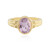 Lavendel-Amethyst-Silberring