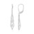 Pendientes en plata con Zircón (de Melo Essence)